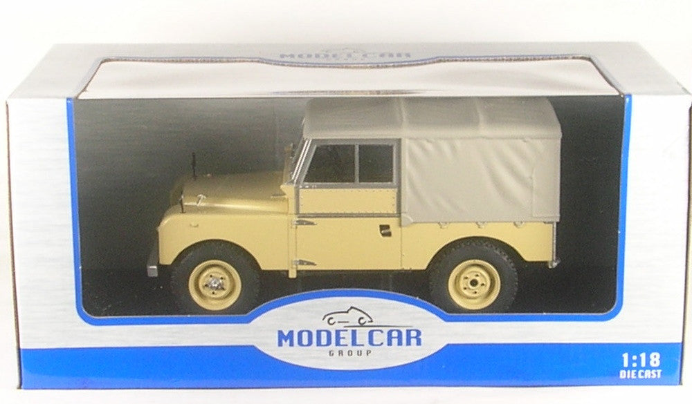 Land Rover Serie 1 1957 crem/gri - 1/18 Model Car Group