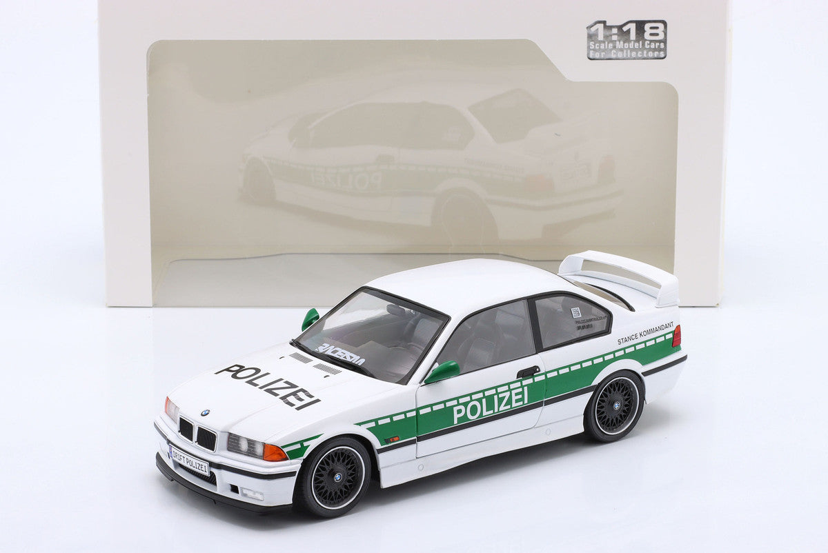 BMW E36 Coupe M3  Drift Polizei 1991 - 1/18 Solido