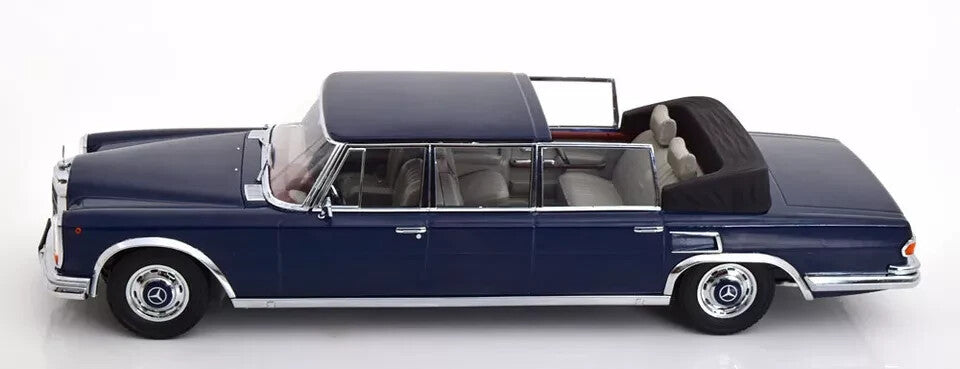 Mercedes-benz 600 W100 Landaulet bluemarin - 1/18 KK-Scale