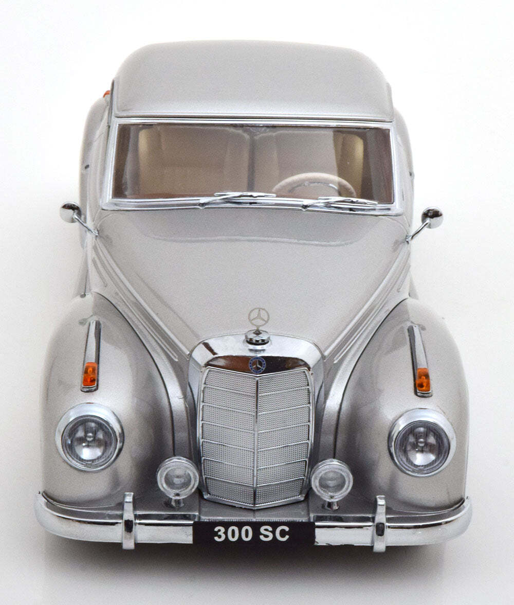 Mercedes 300 SC Coupe 1955 argintiu - 1/18 KK-Scale