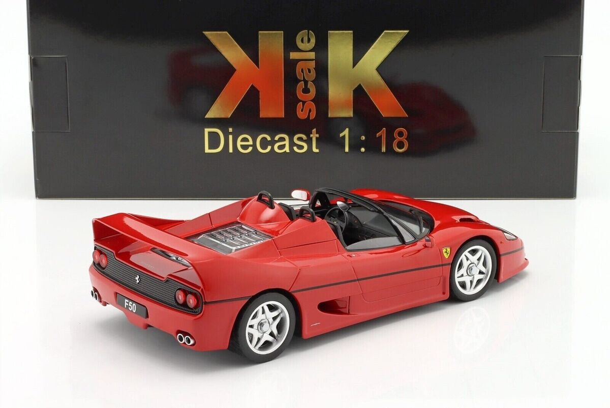 Ferrari F50 cabriolet rosu - 1/18 KKScale