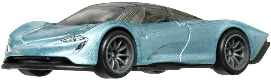 Mclaren Speedtail bleu - 1/64 Hot Wheels Premium