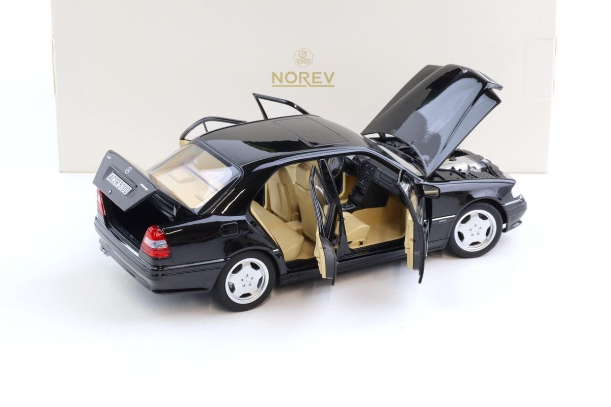 Mercedes-Benz C36 AMG 1993 negru - 1/18 Norev