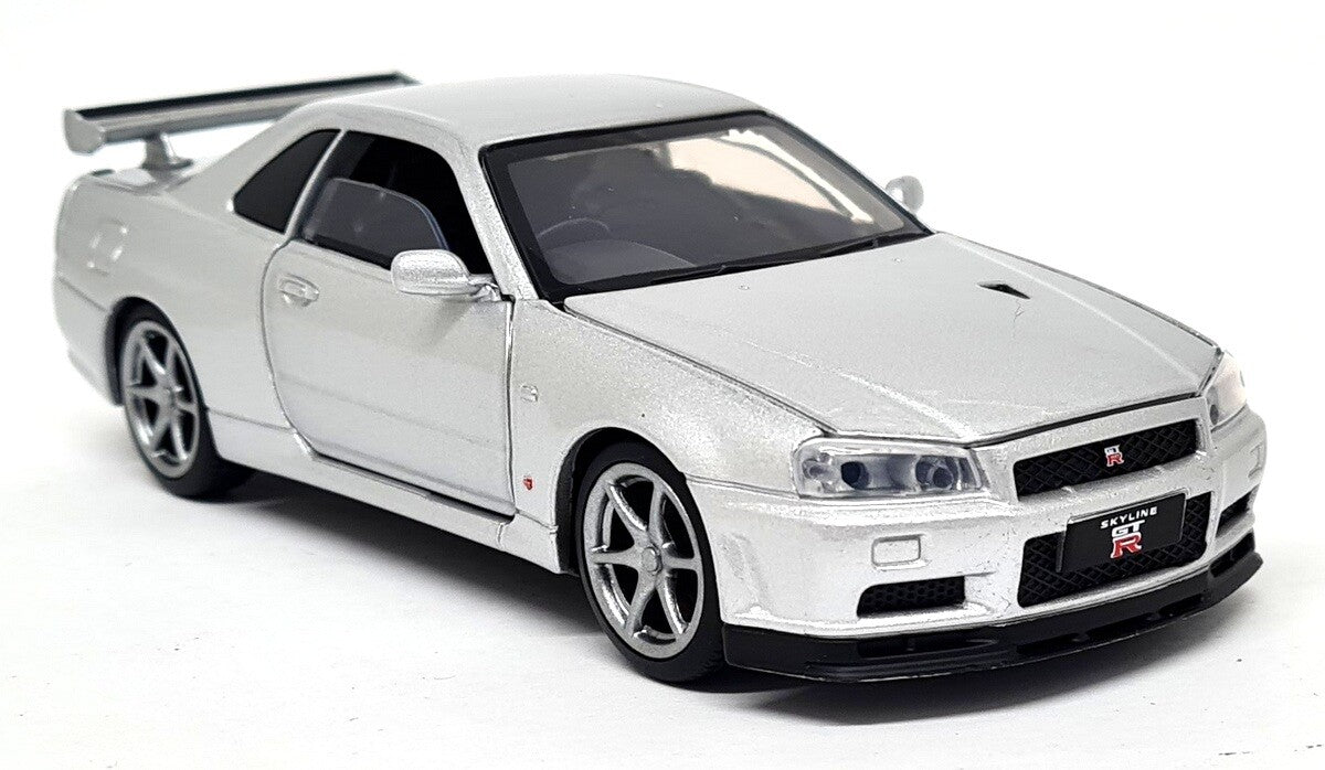 Nissan GT-R34 V-Spec II gri - 1/32 Tayumo
