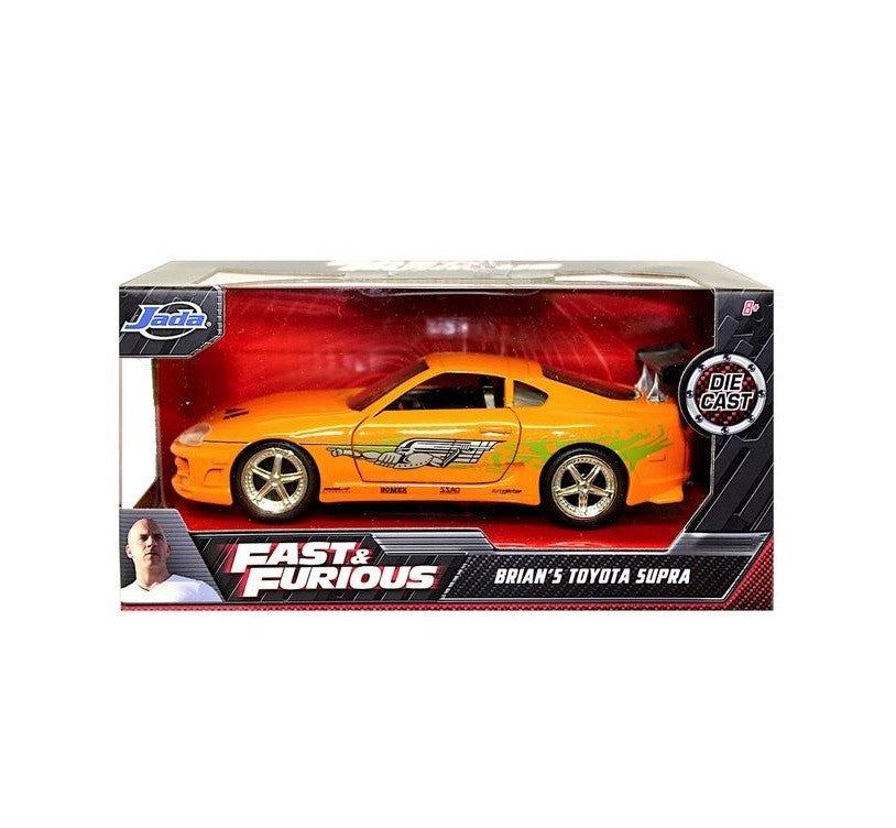 Toyota Supra portocalie Fast&Furious - 1/32 Jada