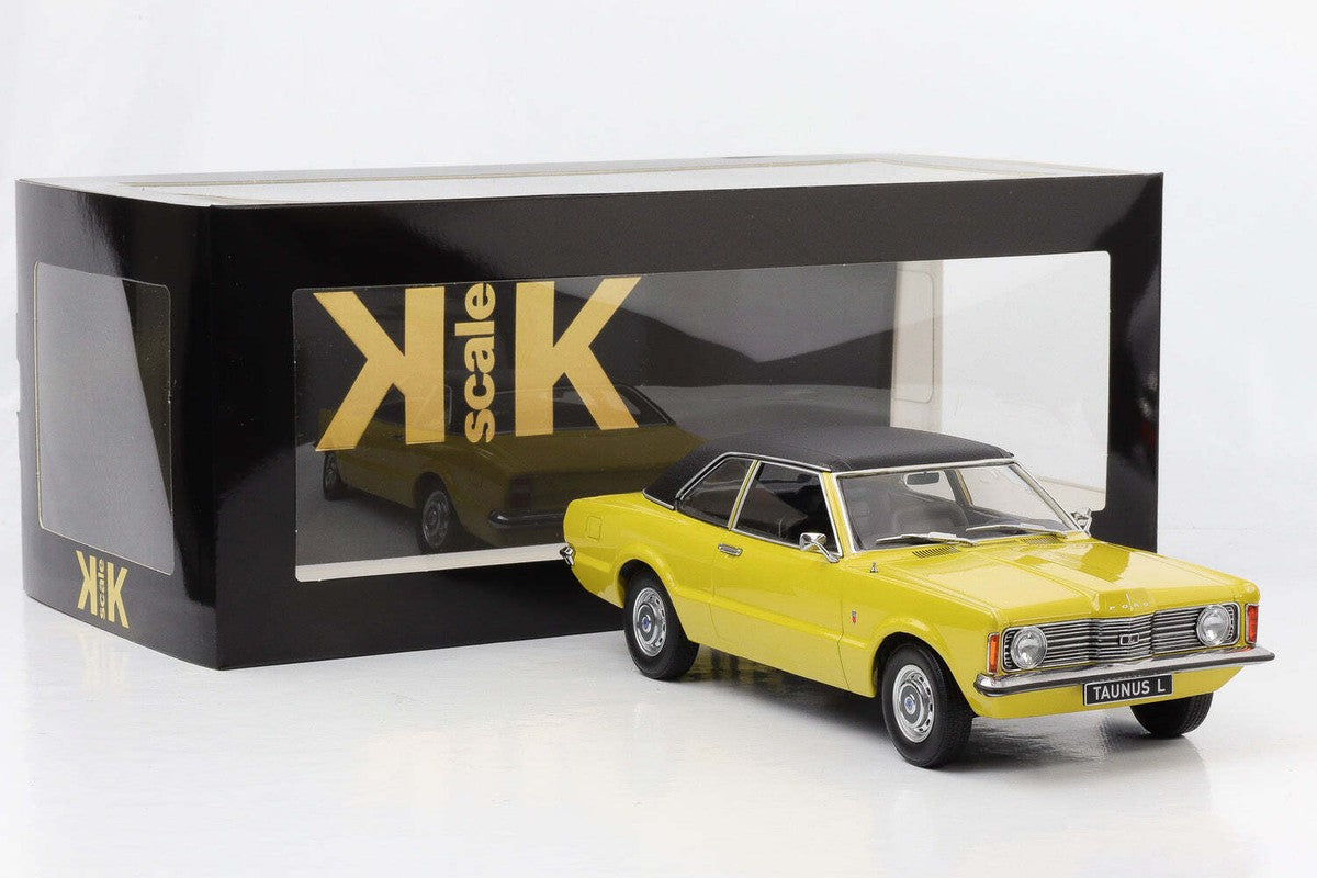Taunus L Limousine 1971 galben/negru - 1/18 KK-Scale