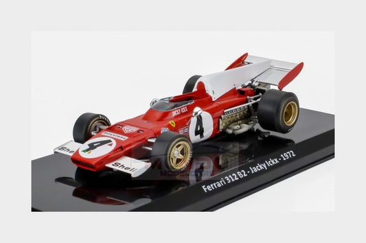 Formula 1 Ferrari 312 B2 Jacky Ickx 1972 #4 cu vitrina - 1/24 Altaya
