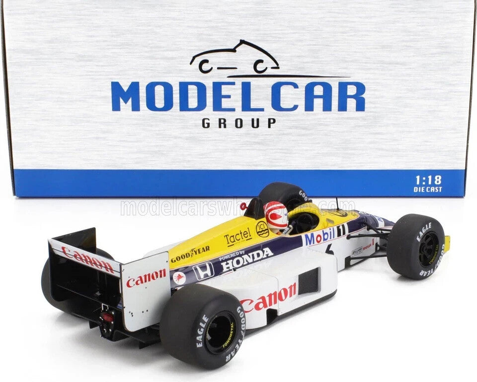 Formula 1 Williams FW11 #6 N. Piquet Brazilian GP 1986 - 1/18 Model Car Group