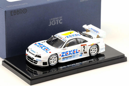 Nissan Skyline R33 Zexel JGTC 1998 cu vitrina plexiglass - 1/43 Ebbro