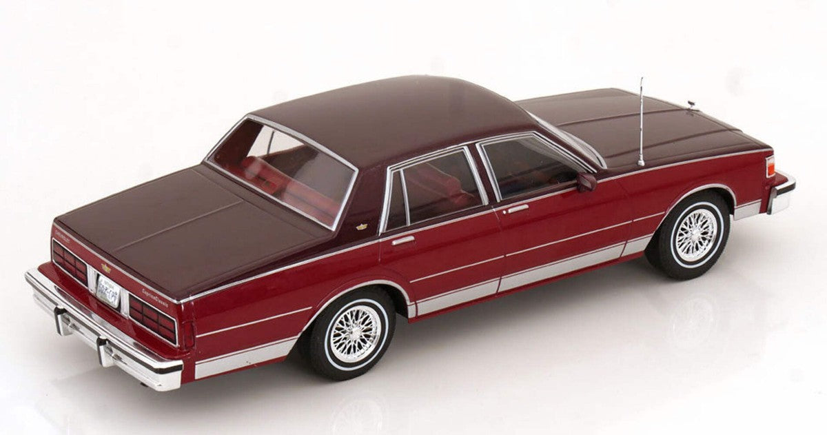 Chevrolet Caprice 1987 dark red metallic - 1/18 Model Car Group