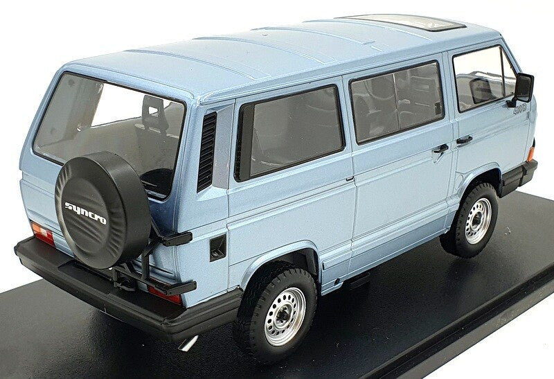 VW Bus T3 Syncro 1987 bleu - 1/18 KK-Scale