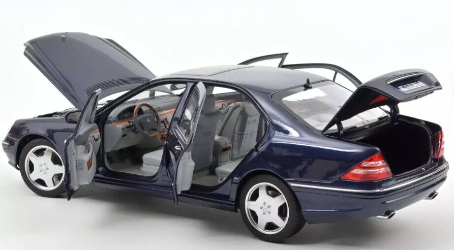 Mercedes-Benz S55 AMG 2000 bleumarin - 1/18 Norev