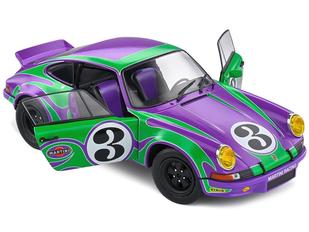 Porsche 911 RSR purple hippy tribute 1973 - 1/18 Solido