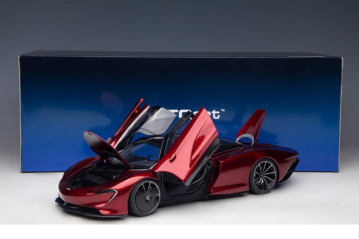 Mclaren Speedtail volcano red - 1/18 Autoart