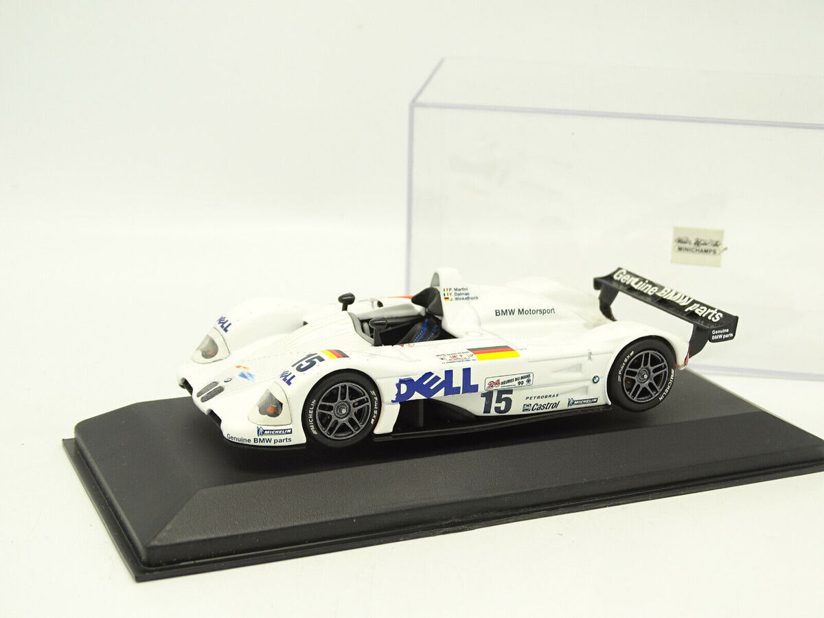 BMW Lmr V12 #15 Winner Le Mans 1999 cu vitrina plexiglass - 1/43 Ixo Models