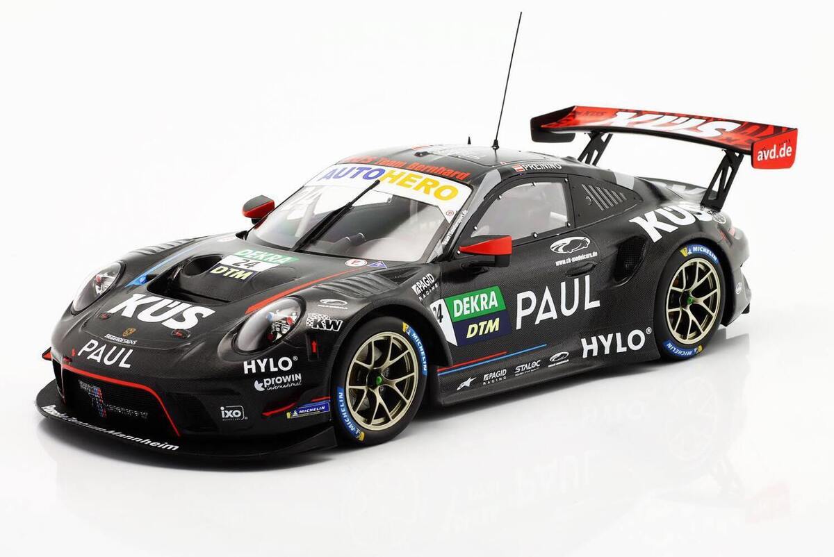 Porsche 911 GT3 R #24  Pre Saison Test DTM 2022 - 1/18 Ixo Models