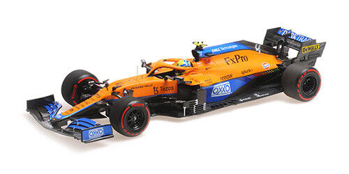 Formula 1 McLaren MCL35 Lando Norris #4 pole position russian GP 2021 - 1/18 Minichamps