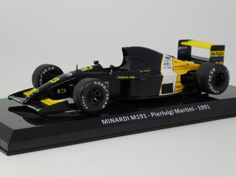 Formula 1 Minardi M191 Pierluigi Martini - 1/24 Premium Collectibles