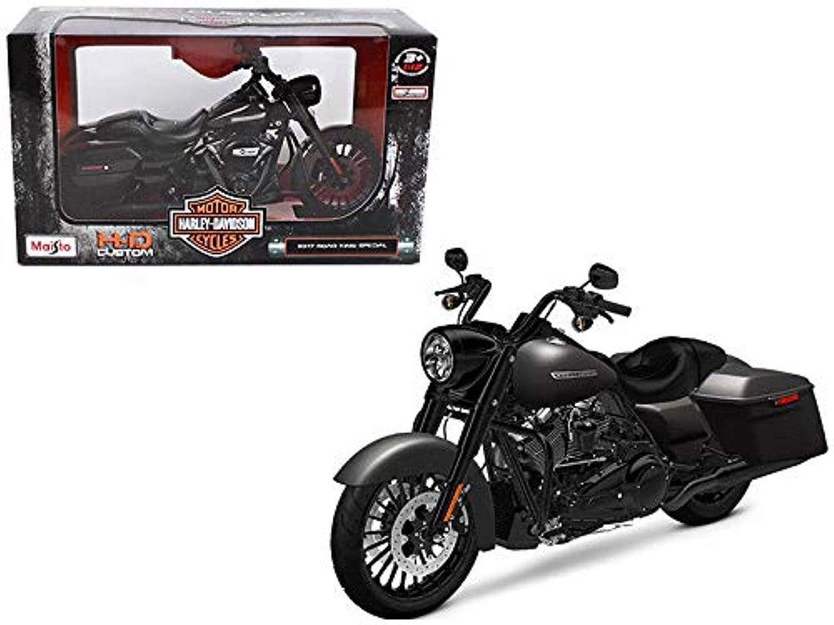 Motocicleta Harley Davidson Road King Special 2017 - 1/12 Maisto