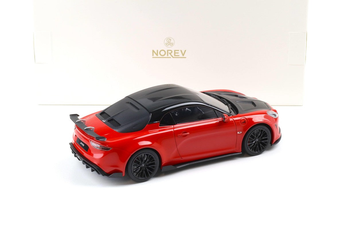 Alpine A110 R Turini 2025 seismic red - 1/18 Norev