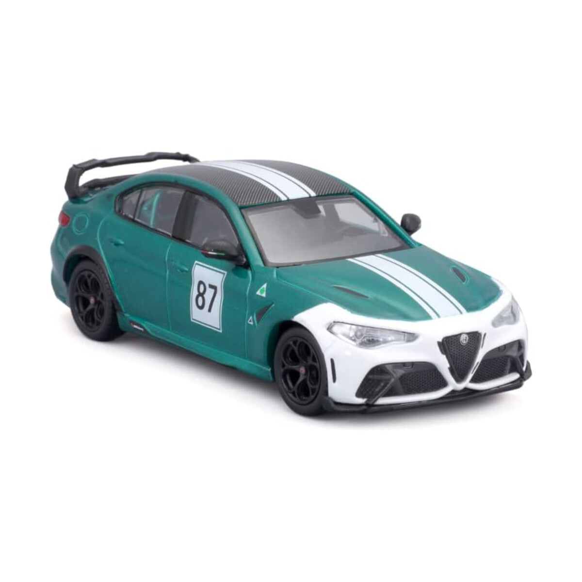 Alfa Romeo Giulia GTAm #87 cu vitrina plexiglass - 1/43 Bburago