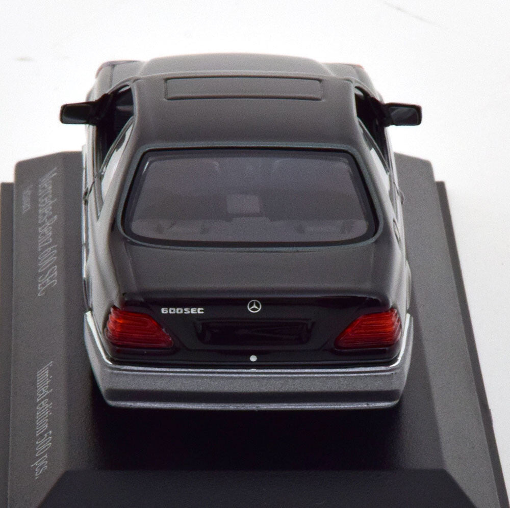 Mercedes-Benz 600 SEC 1/500pcs cu vitrina plexiglass - 1/43 Minichamps