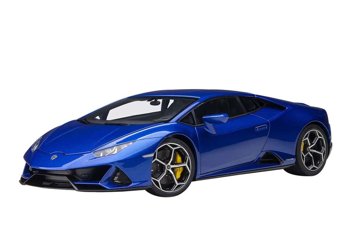 Lamborghini Huracan EVO 2019 blue nethuns - 1/18 Autoart