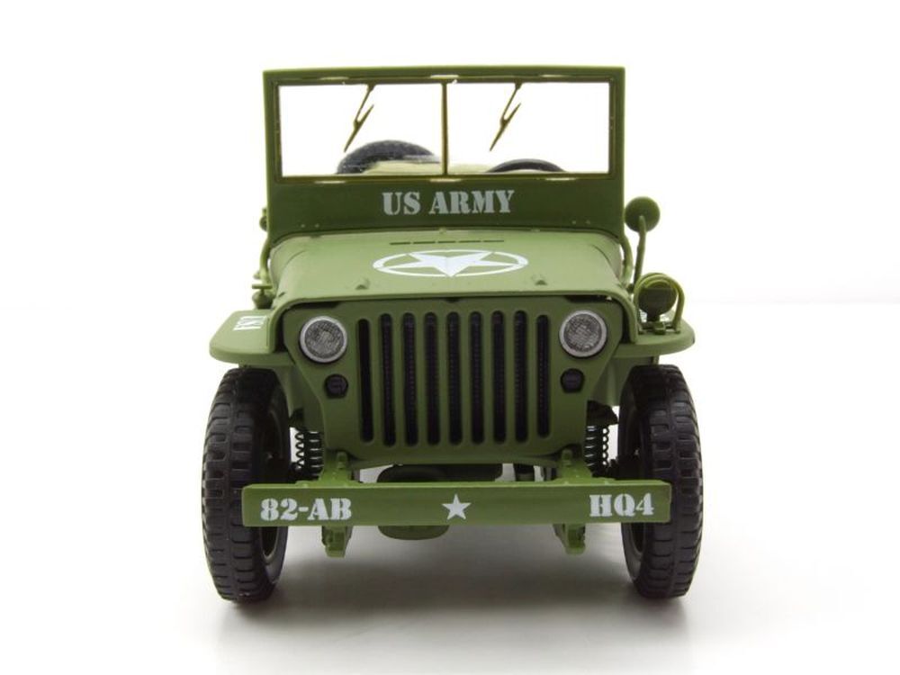 Jeep Willys US Army - 1/18 American Diorama