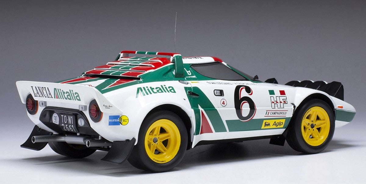 Lancia Stratos HF #6 Rallye Monte-Carlo 1976 - 1/18 Ixo Models