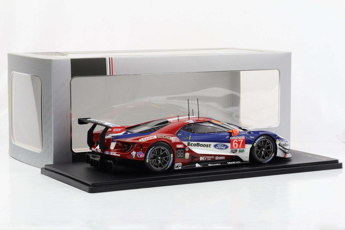 Ford GT #67 Class Winner 24h Daytona 2018 Briscoe, Dixon, Westbrook - 1/18 Ixo Models