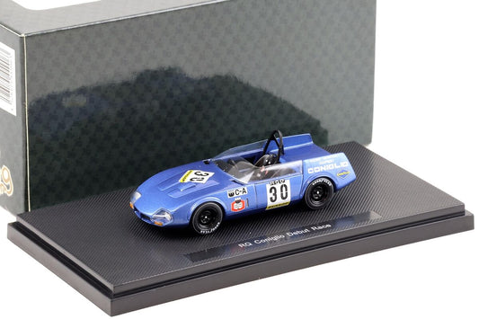 RQ Coniglio Debut Race #30 cu vitrina plexiglass - 1/43 Ebbro