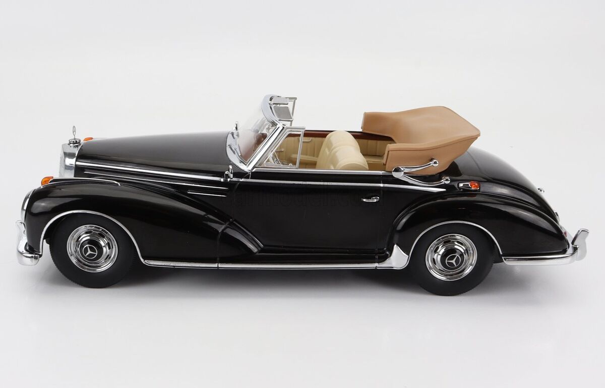 Mercedes 300 SC Cabriolet 1957 negru/crem - 1/18 KK-Scale