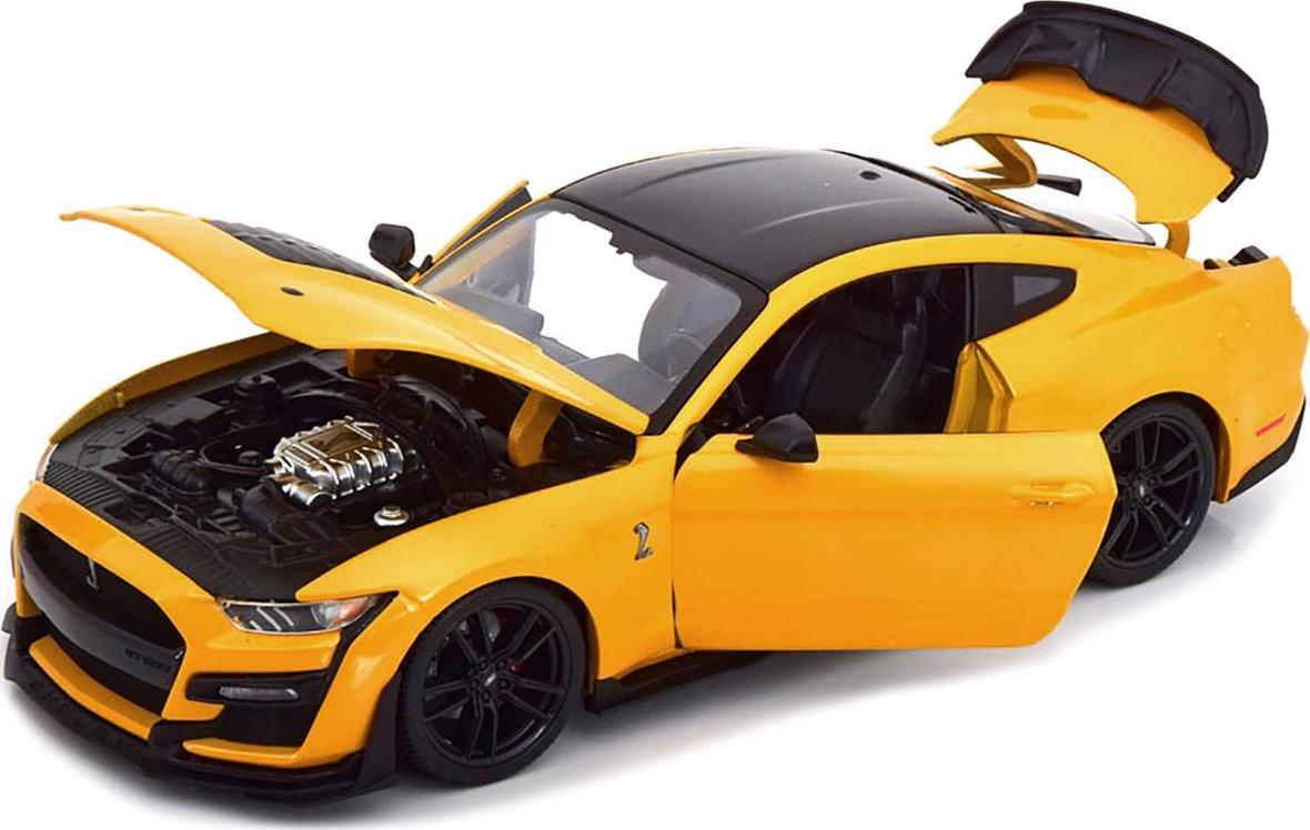 Mustang Shelby GT500 2020 galben/negru - 1/18 Maisto