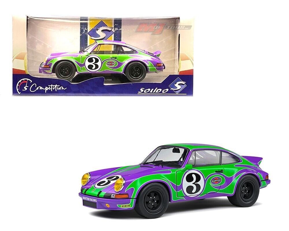 Porsche 911 RSR purple hippy tribute 1973 - 1/18 Solido