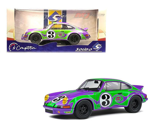 Porsche 911 RSR purple hippy tribute 1973 - 1/18 Solido