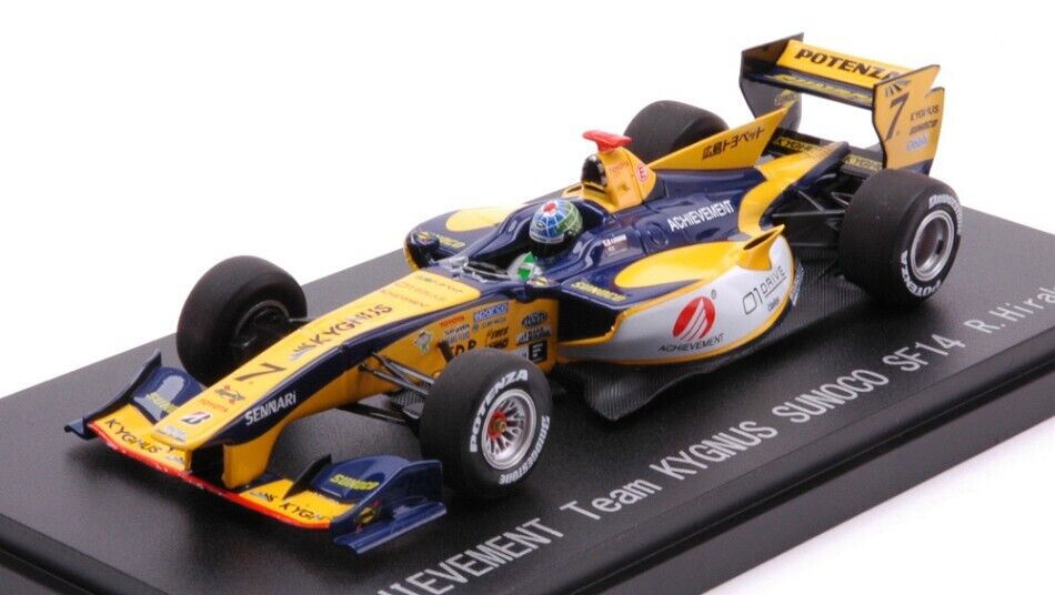 Formula 1 Team Kygnus Sunoco SF14 R.Hirakawa cu vitrina plexiglass #7 - 1/43 Ebbro