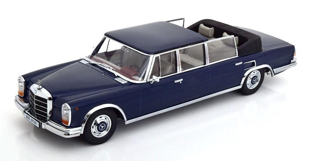 Mercedes-benz 600 W100 Landaulet bluemarin - 1/18 KK-Scale