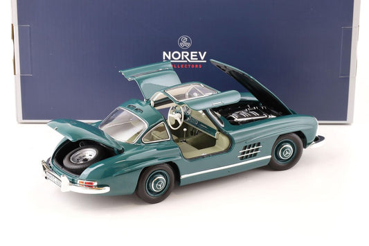 Mercedes-Benz 300 SL 1954 verde - 1/18 Norev