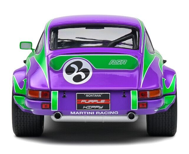 Porsche 911 RSR purple hippy tribute 1973 - 1/18 Solido