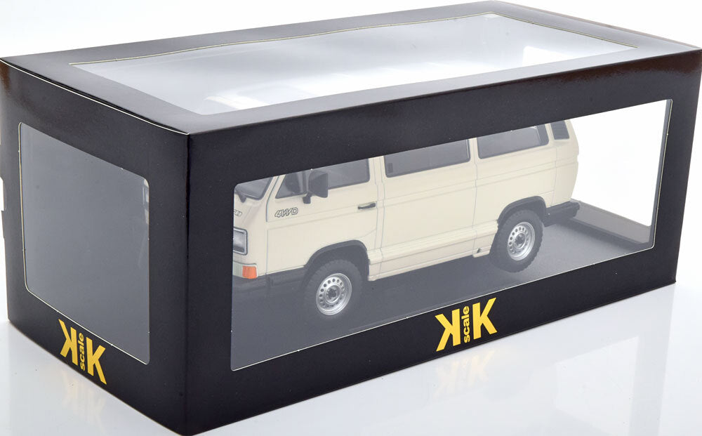 VW Bus T3 Syncro 1987 alb - 1/18 KK-Scale