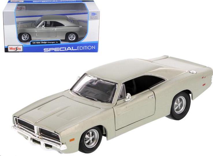Dodge Charger R/T 1969 gri - 1/25 Maisto