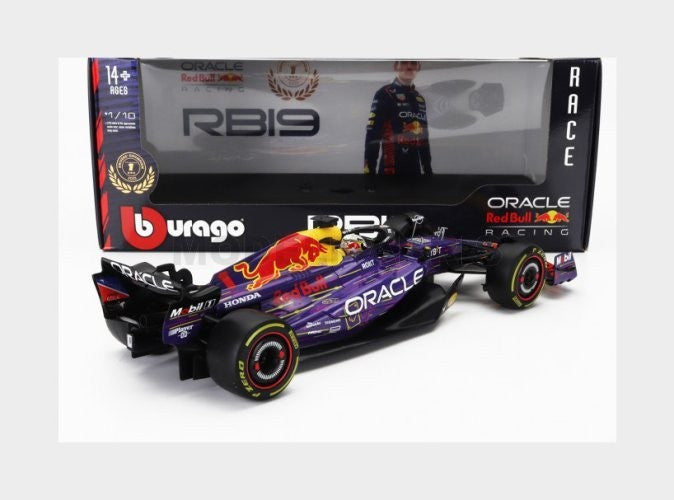 Formula 1 Max Verstappen Red Bull RB19 #1 Winner Las Vegas GP Champion 2023 - 1/18 Bburago
