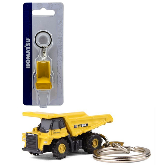 Breloc metalic Utilaj Basculanta Komatsu - 1/87 Universal Hobbies