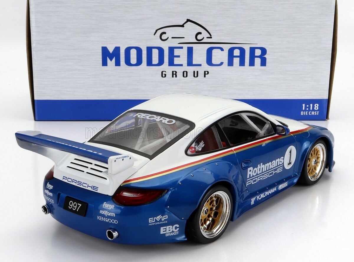 Porsche 911 (997) RWB Old and New 997 Rothmans - 1/18 Model Car Group