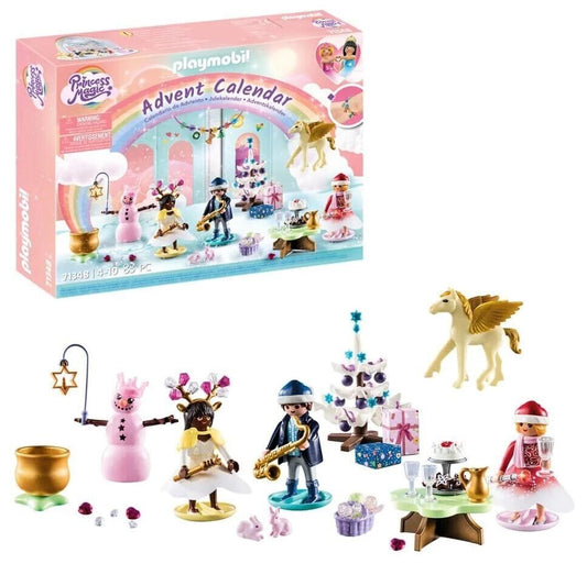 Playmobil Princess Magic 71348 - Calendar Craciun, Curcubeul printeselor
