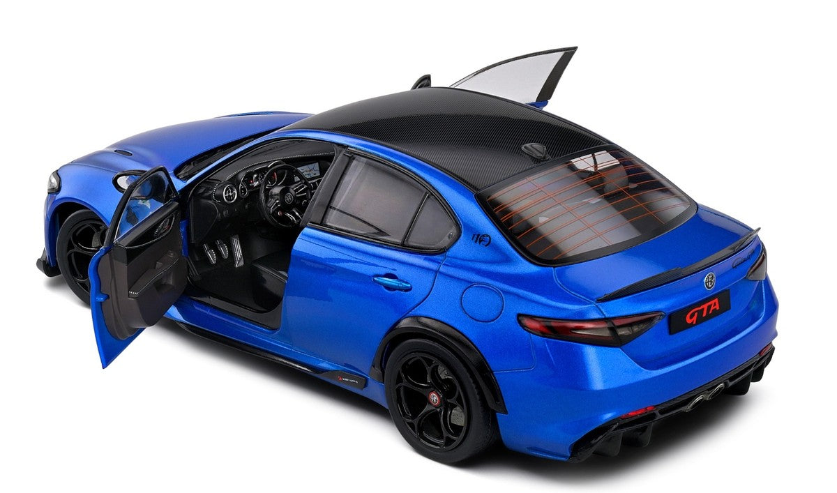 Alfa Romeo Giulia GTA anodized blue 2022 - 1/18 Solido