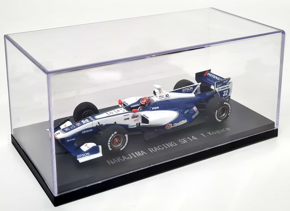 Formula 1 Nakajima Racing SF14 T. Kogure cu vitrina plexiglass - 1/43 Ebbro