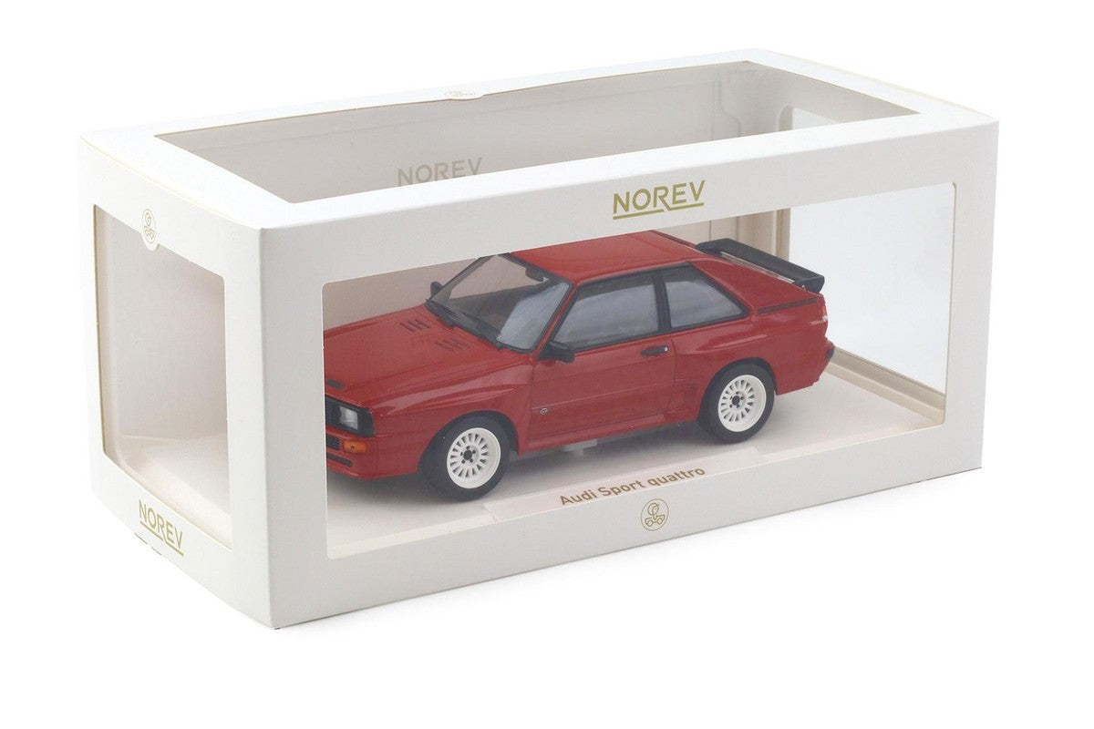 Audi Sport Quattro 1985 tornado red - 1/18 Norev