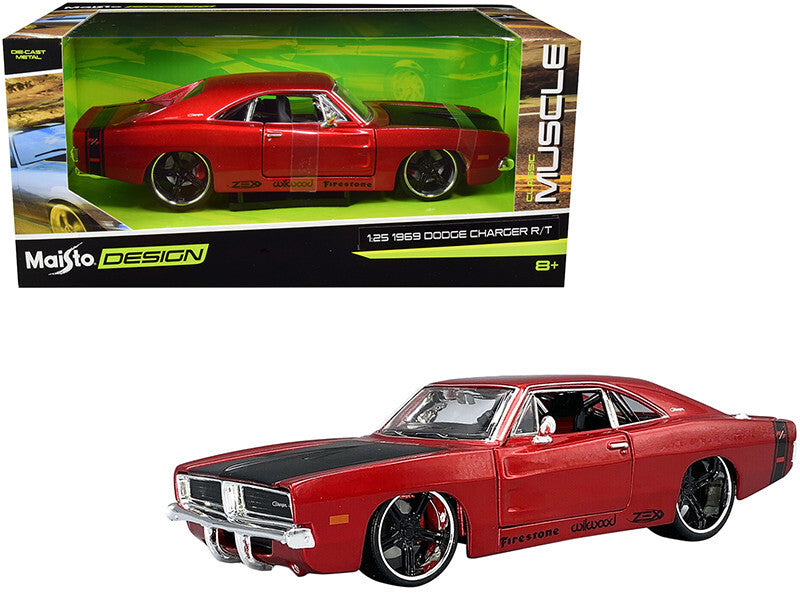Dodge Charger R/T 1969 - 1/25 Maisto Design