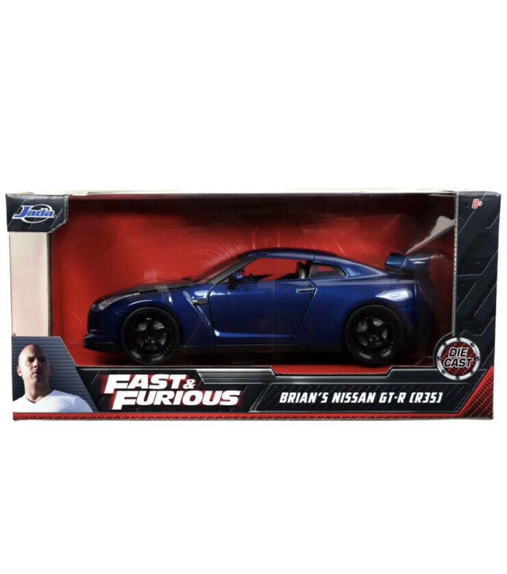 Nissan GT-R R35 bleumarin - 1/24 Jada